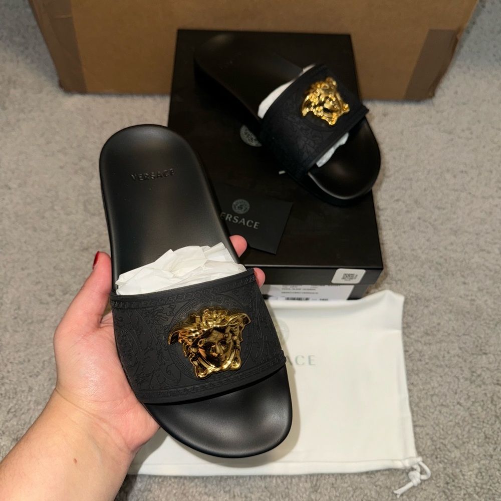 Versace La Medusa Pool Slide!
